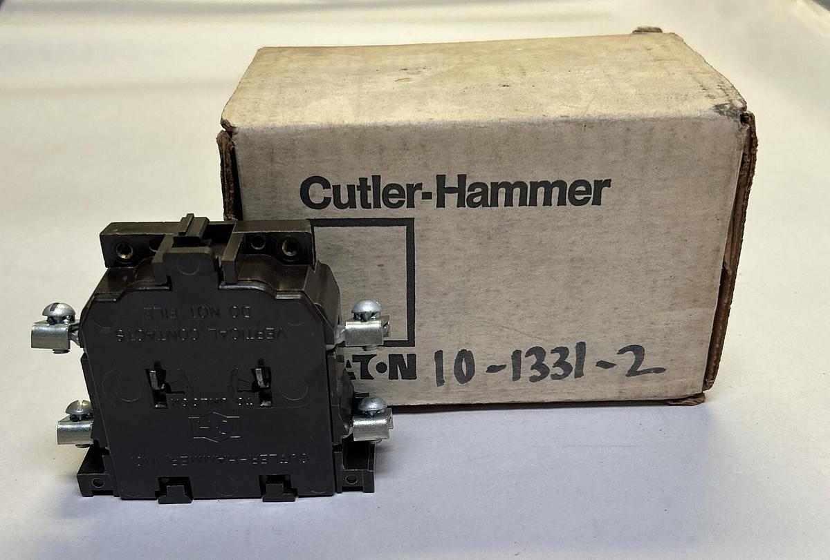 CUTLER HAMMER,10-1331-2,CONTACT BLOCK NOS