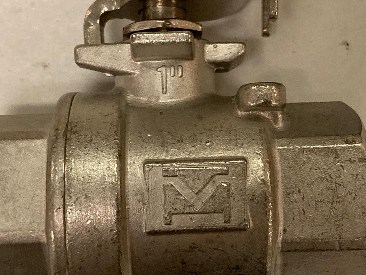 Ball Valves,CF8M,1 INCH 2000 WOG Stainless Ball Valve