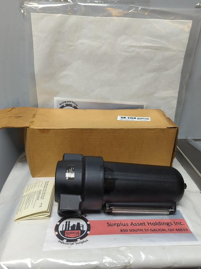 NORGREN,F17-800-A3DA,PNEUMATIC FILTER 250PSIG 17BAR 175° NOS