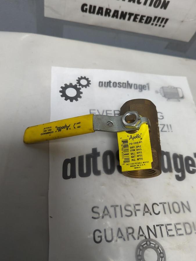 APOLLO,70-105-01,BRONZE BALL VALVE 1 INCH NPT FEMALE NOS