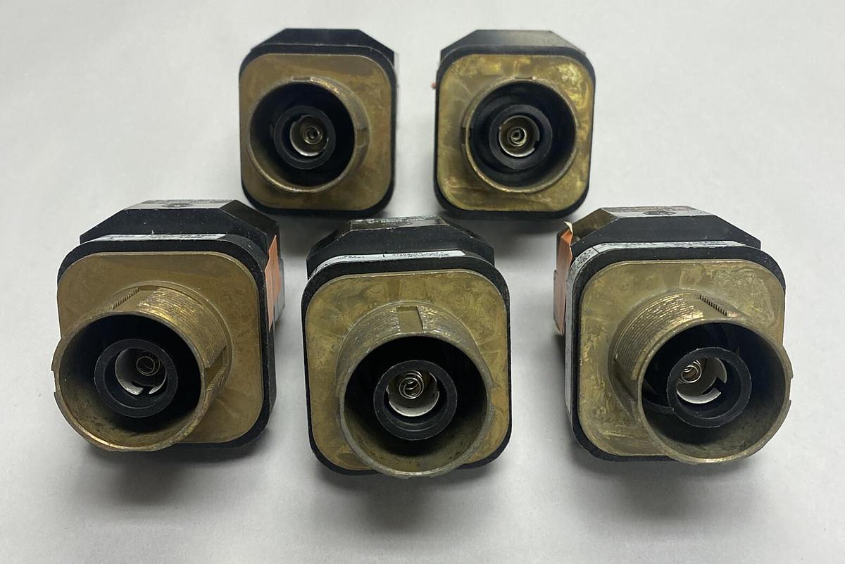 Used Allen-Bradley,800T-P16,Ser T Pilot Light Lot Of 5