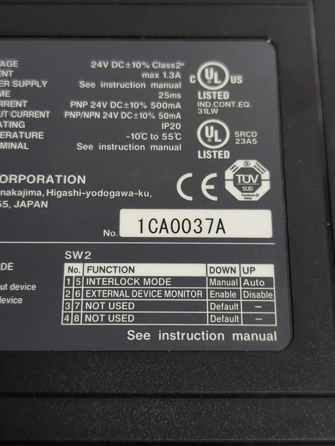 Used KEYENCE,SC-S11,SAFETY RELAY PRE-OWNED