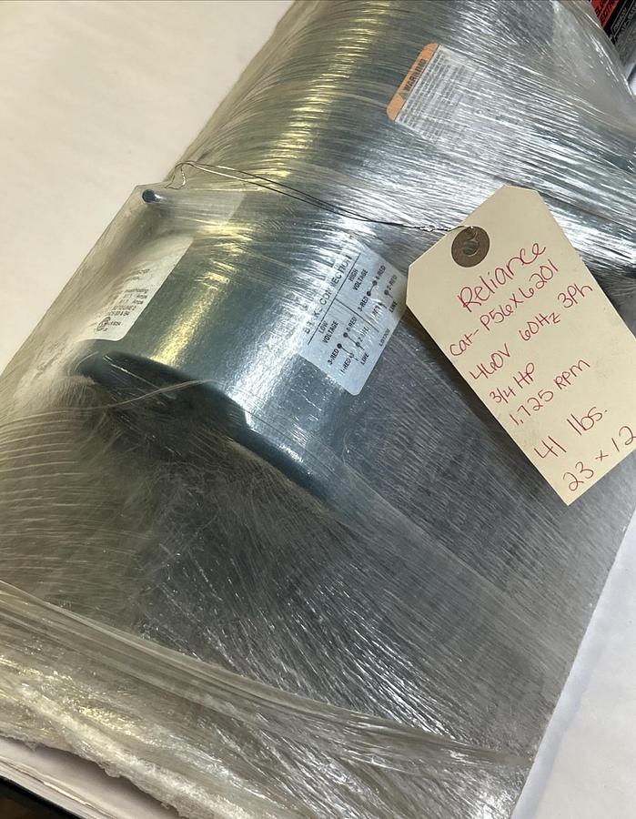 RELIANCE,P56X6201,BRAKE MOTOR 3/4HP 1725RPM 208-230/460V 56C FRAME NOS
