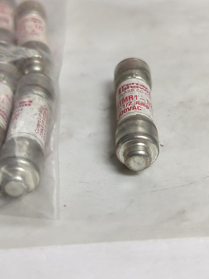 Used FERRAZ SHAWMUT,ATMR1-1/2,CLASS CC 1-1/2 AMP FUSE LOT OF 16 PRE-OWNED