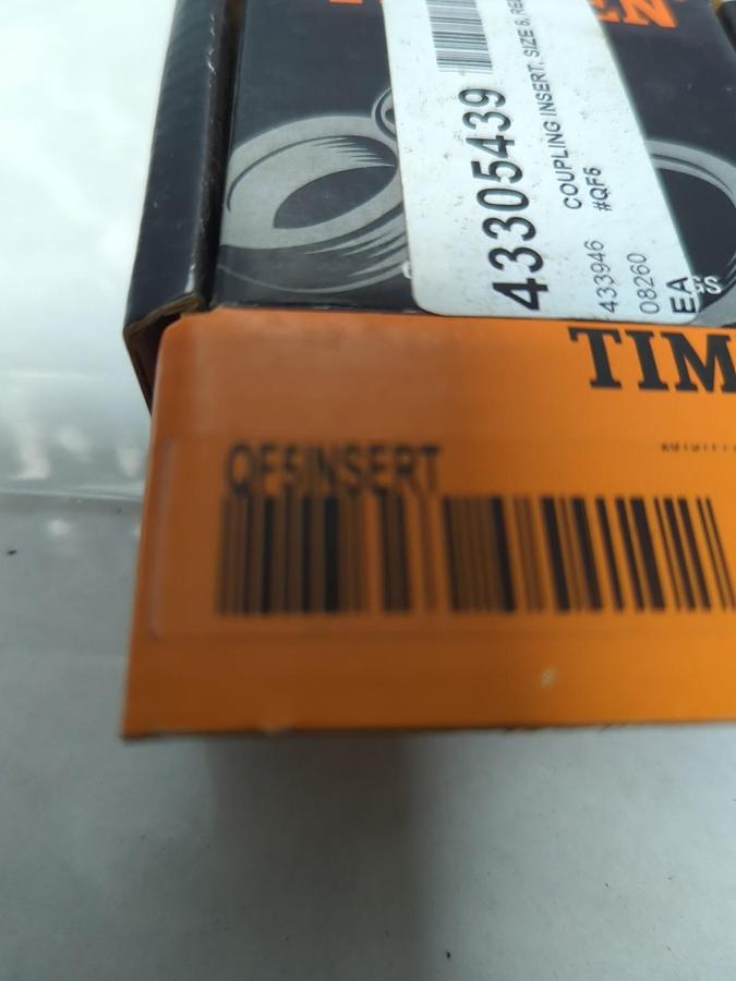 TIMKEN,QF5INSERT,COUPLING INSERT SIZE 5 NOS