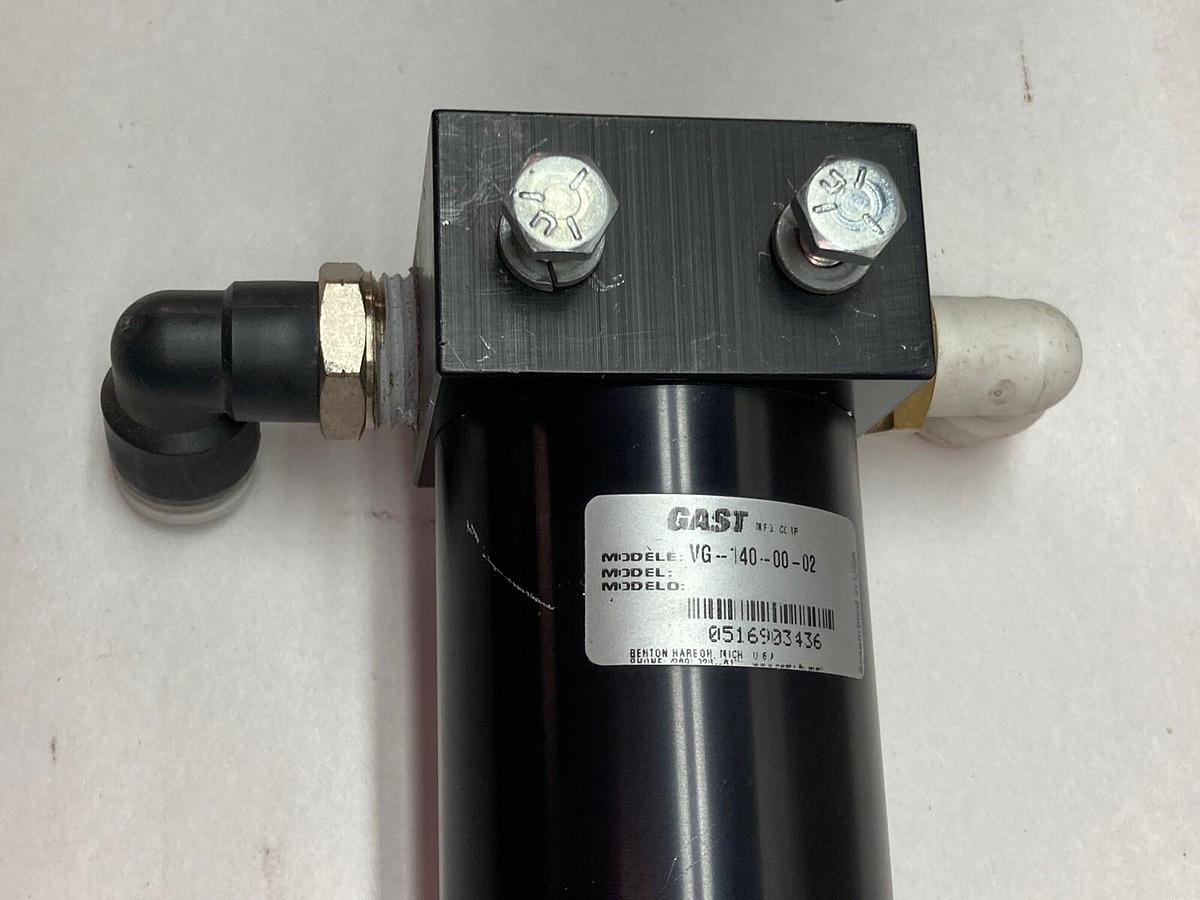 Used Gast,VG-140-00-02,Vacuum Generator