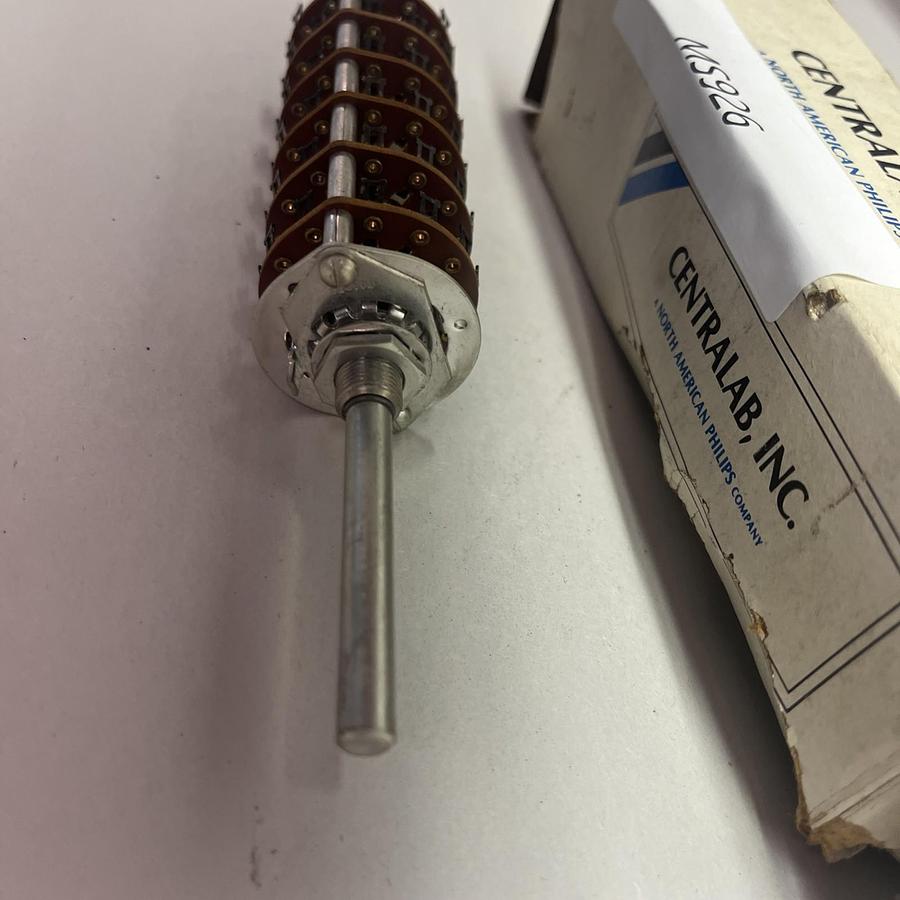 CENTRALAB,PA-1023,MINIATURE ROTARY SWITCH 6 POLE 11 POS