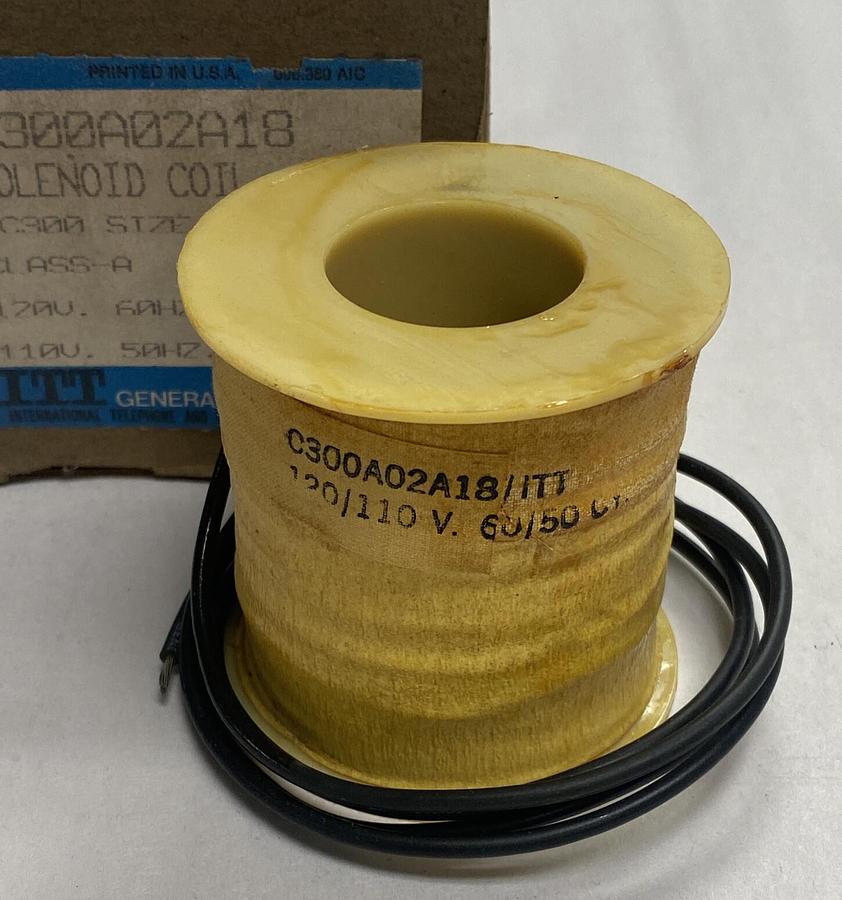 ITT General Controls,C300A02A18,Solenoid Coil 120V 60HZ