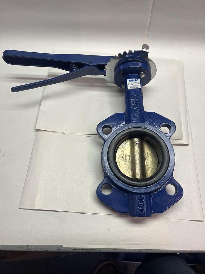IFC,416,SS STEM BRONZE DISC 3" BUTTERFLY VALVE EPDM DN80 PN15