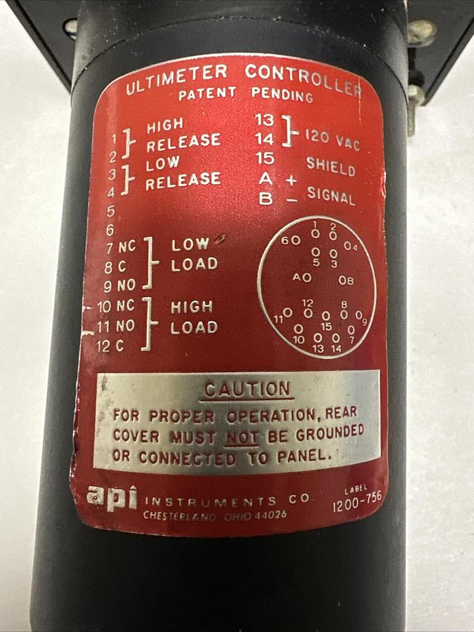 Used API Instruments,1200-756,Ultimeter Controller (G051)