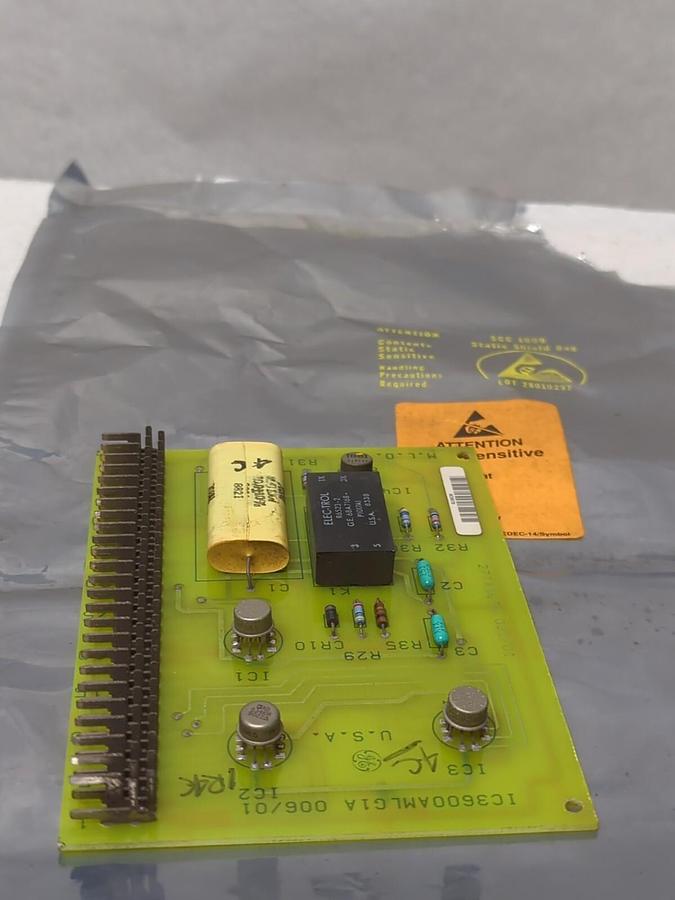 GE FANUC,IC3600AMLG1A 006/01,MULTIPLIER ANALOG DIVIDER PLC CARD NOS