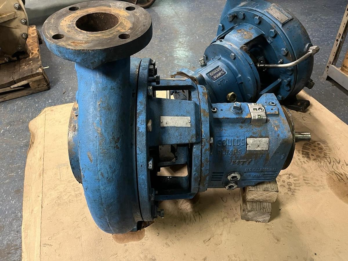 Used GOULDS,3196,MTX CENTRIFUGAL PUMP 3X4X13 IMP DIA 11.50"