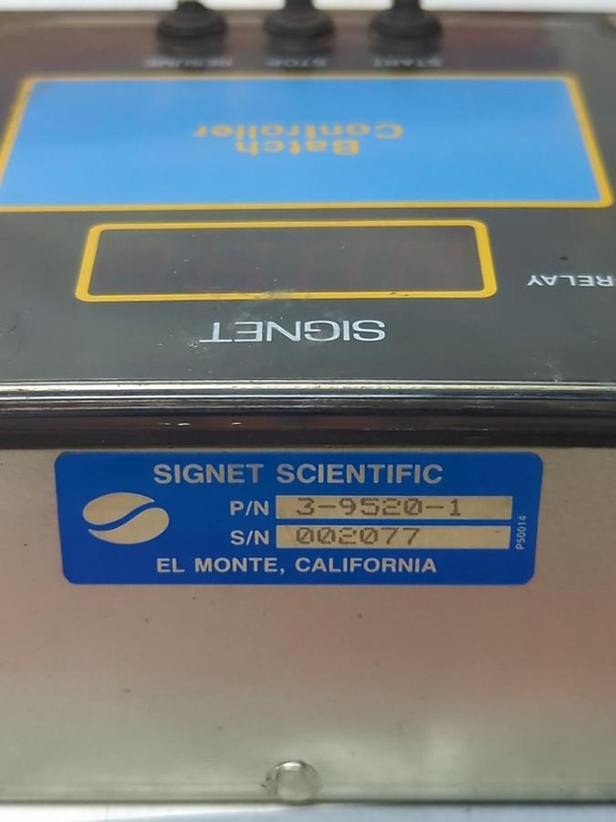 Used SIGNET,3-9520-1,BATCH CONTROLLER PRE-OWNED