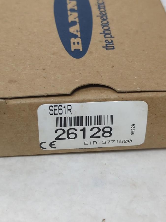 BANNER,SE61R,PHOTOELECTRIC SENSOR 26128 NOS