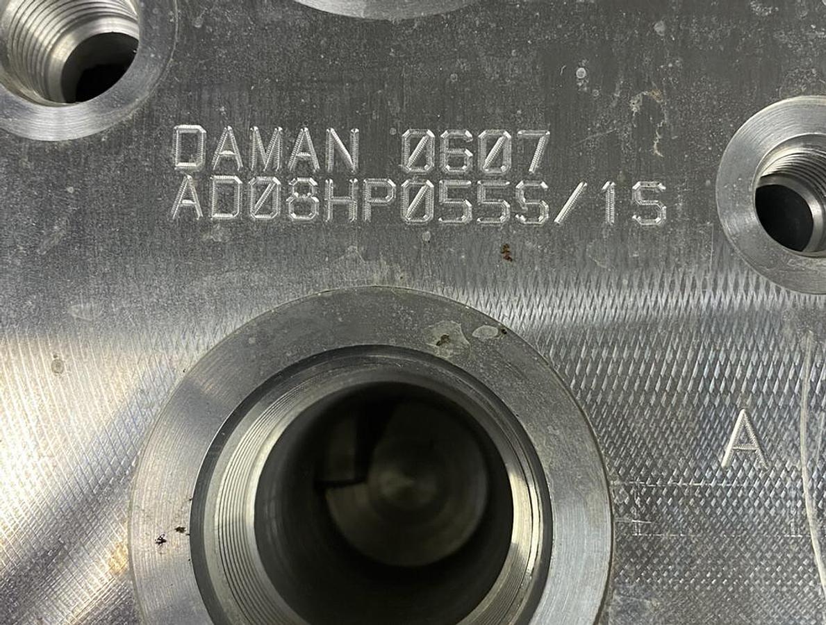 DAMAN PRODUCTS,AD08HP055S/1S,ALUMINUM VALVE MANIFOLD NOS