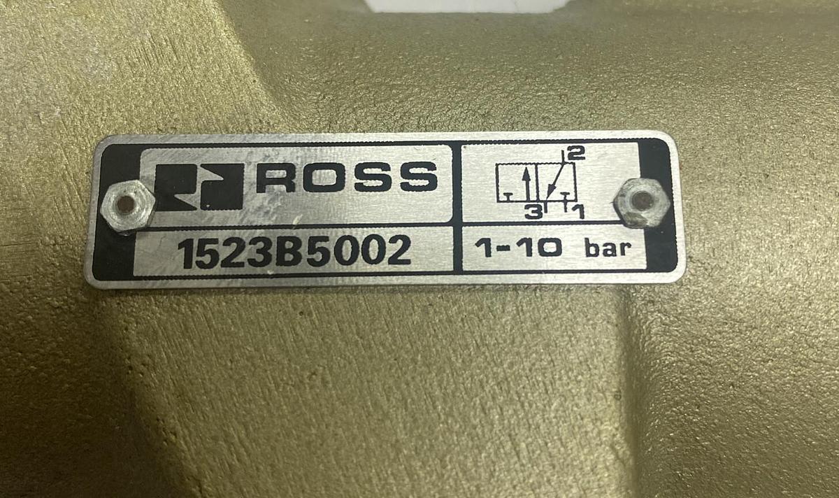 ROSS,1523B5002,LOCKOUT VALVE NOS