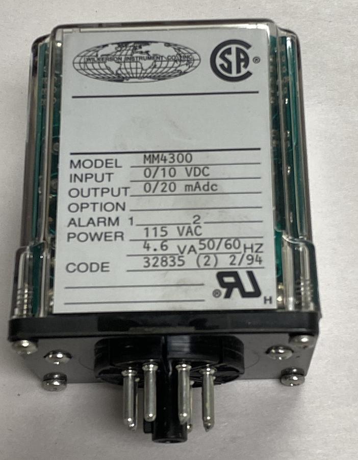 WILKERSON INSTR CO,MM4300,MIGHTY MODULE TRANSMITTER NOS