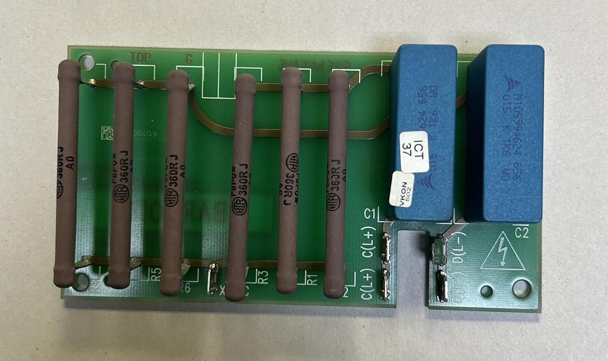 Used SIEMENS,C98043-A7007-L4-4,RESISTANCE BOARD