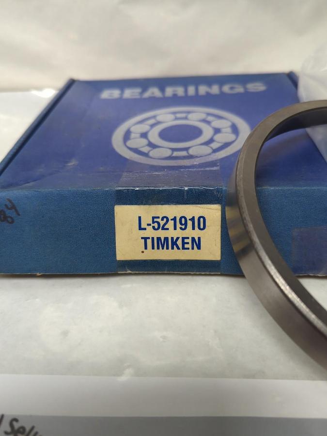 TIMKEN,L-521910,ROLLER BEARING CUP NOS