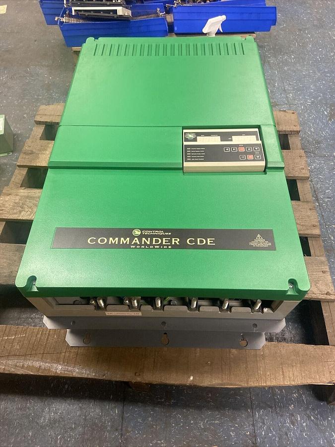 Used Control Technique Commander,CDE100HPICD,100Hp Output 124A 380/480V