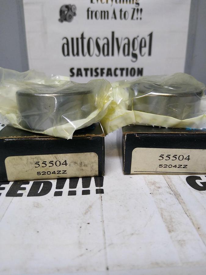 Used General Bearings,55504,Angular Contact Bearing Lot of 2 NOS
