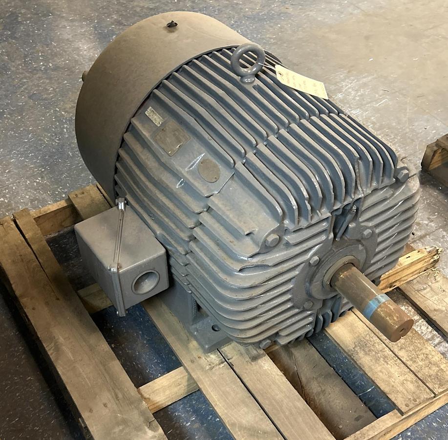 Used HOWELL ELECTRIC,10761AJ3,MOTOR 50HP 1770RPM 460V C405U FRAME