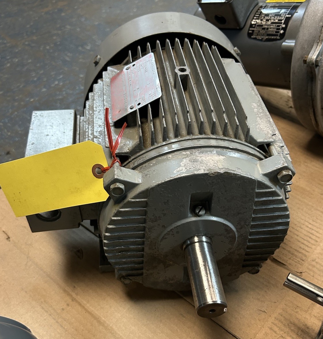Used GE,5K184AL217D,AC MOTOR 5HP 230/460V 1725RPM 3PH 184T FRAME