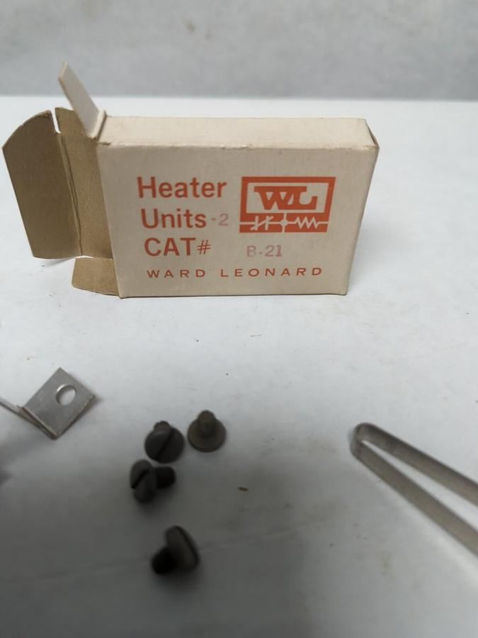 WARD LEONARD,B21,OVERLOAD HEATER ELEMENT LOT OF 2 NOS