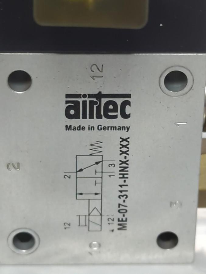 Used AIRTEC,M-07-311-HNX-XXX,DIRECTIONAL CONTROL VALVE PRE-OWNED