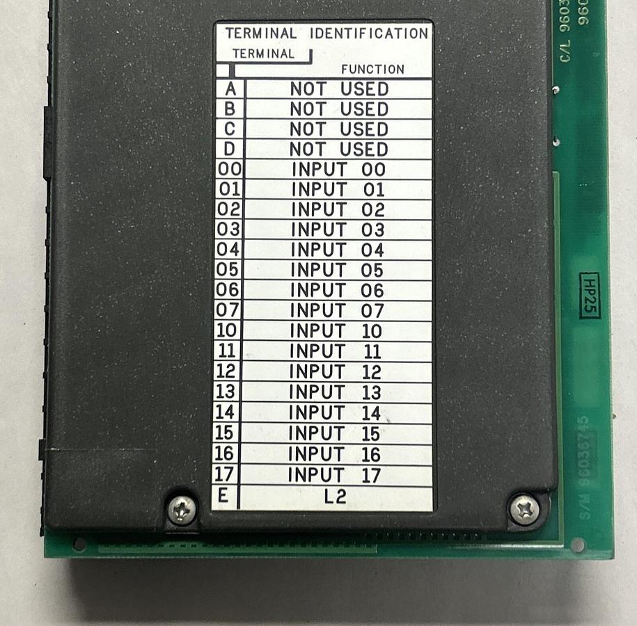 Used ALLEN BRADLEY,1771-IAD,INPUTE MODULE