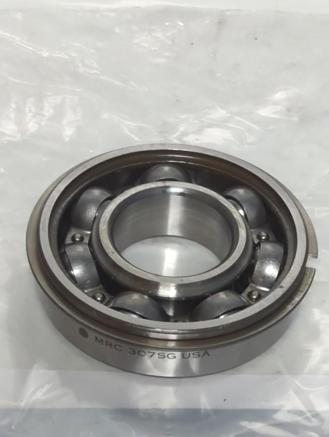 Used MRC,307SG,DEEP GROOVE BALL BEARING WITH SNAP RING PRE-OWNED
