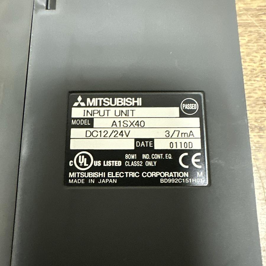 Used Mitsubishi,A1SX40,Input Unit
