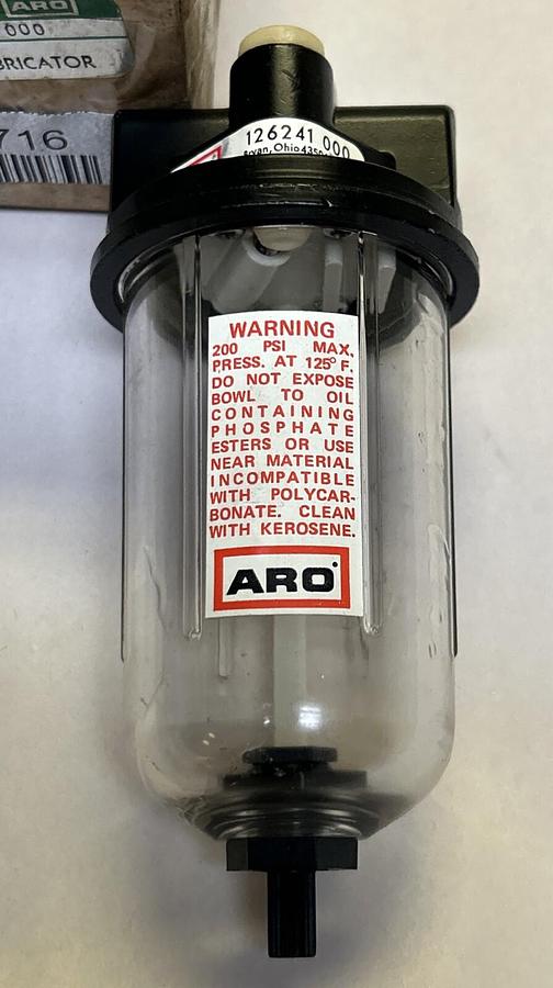 Used ARO,126241000,LUBRICATOR 1/2INCH NOS