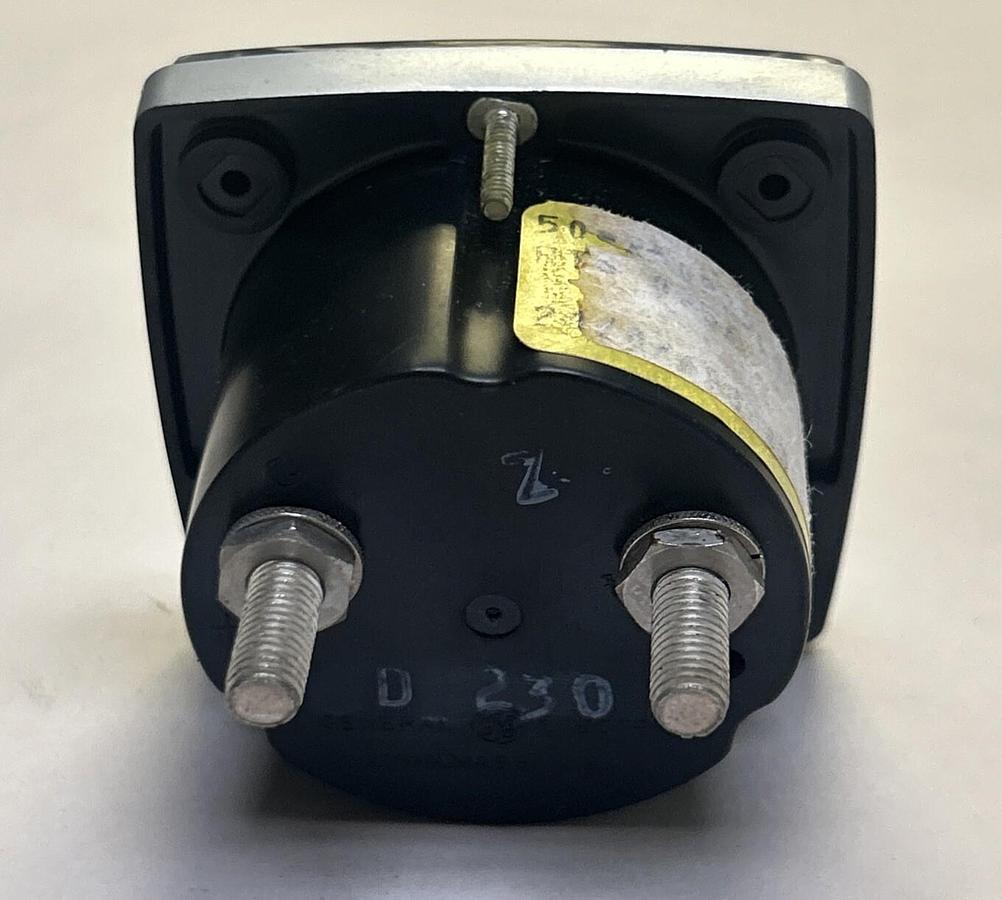 GENERAL ELECTRIC,50-250239LSZZ1,PANEL METER 0-40 AC AMPERES NOS