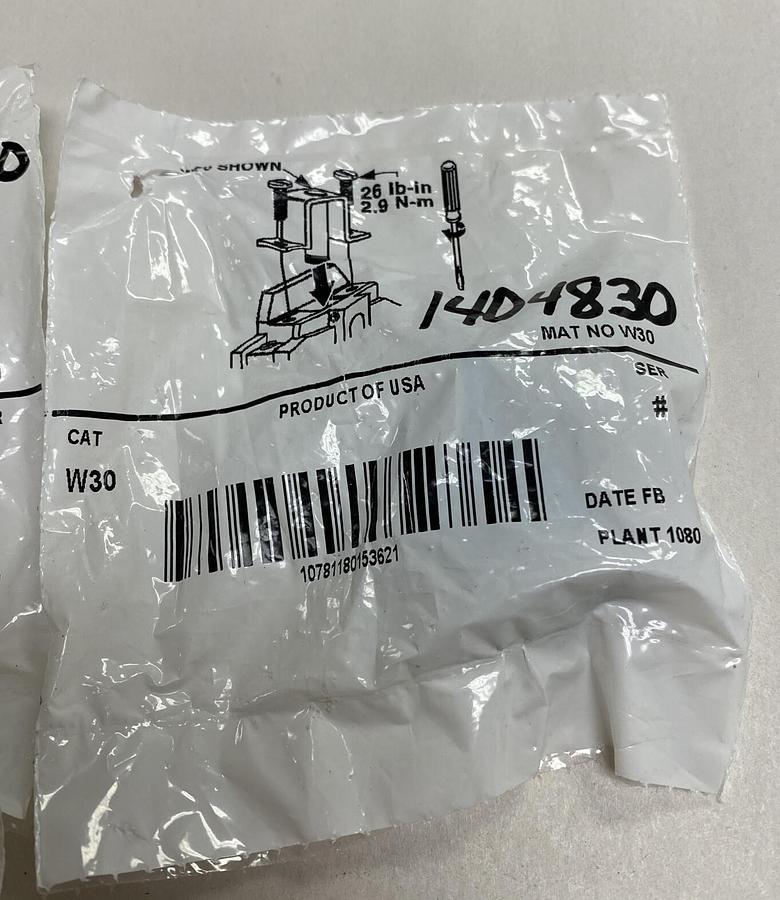 Allen-Bradley,W30,Heater Lot Of 4 New