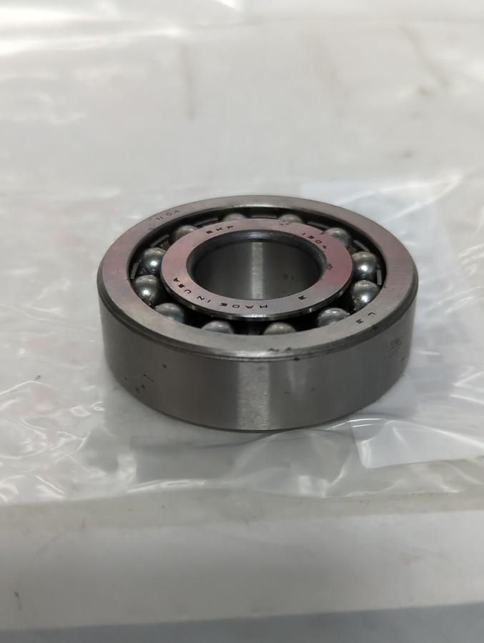 Used SKF,1304,SELF ALIGNING BALL BEARING 20X52X15MM PRE-OWNED
