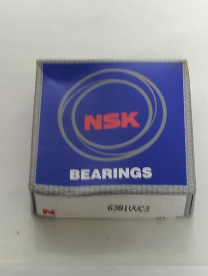 NSK,6301VVC3,DEEP GROOVE BALL BEARING 6X19X6MM NOS