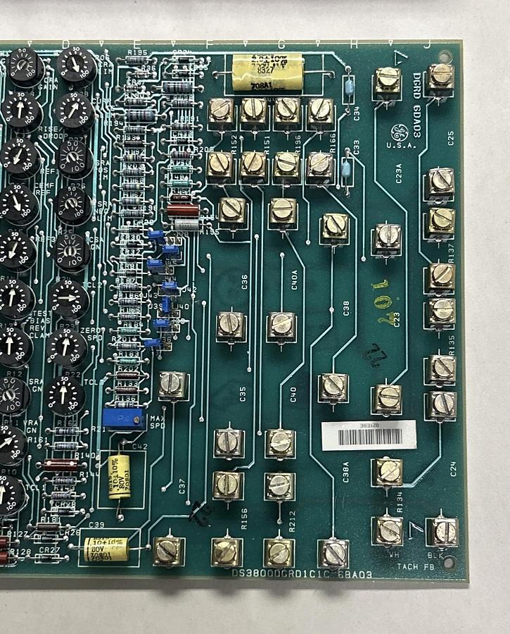 GENERAL ELECTRIC,DS3800DGRD1C1C,AUXILARY BOARD NOS