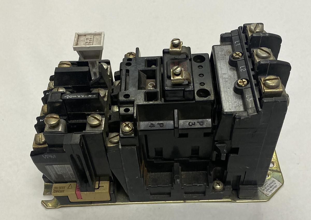 Used ALLEN BRADLEY,509-AOD,SER B NON-REVERSING STARTER SIZE 0 18A 600V W/ OVERLOAD