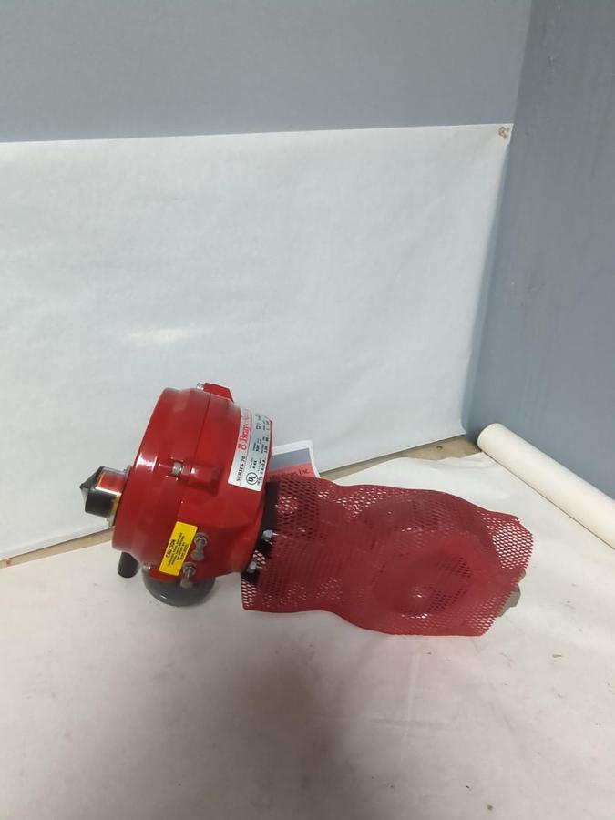 BRAY CONTROLS,70-0051-113A0-536/A,ACTUATOR WITH 4 INCH SS BUTTERFLY VALVE NOS