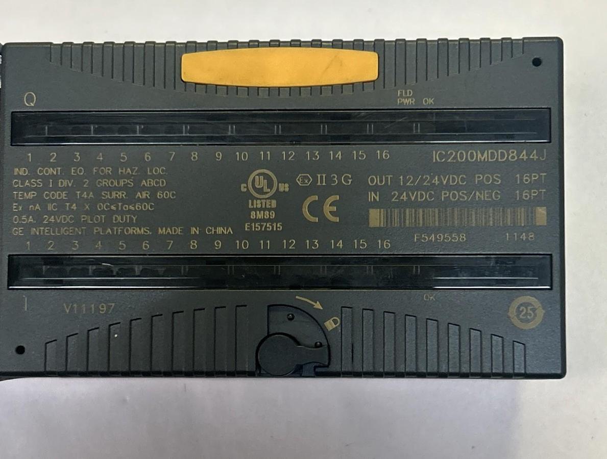 Used GE FANUC,IC200MDD844J,MIXED LOGIC INPUT MODULE