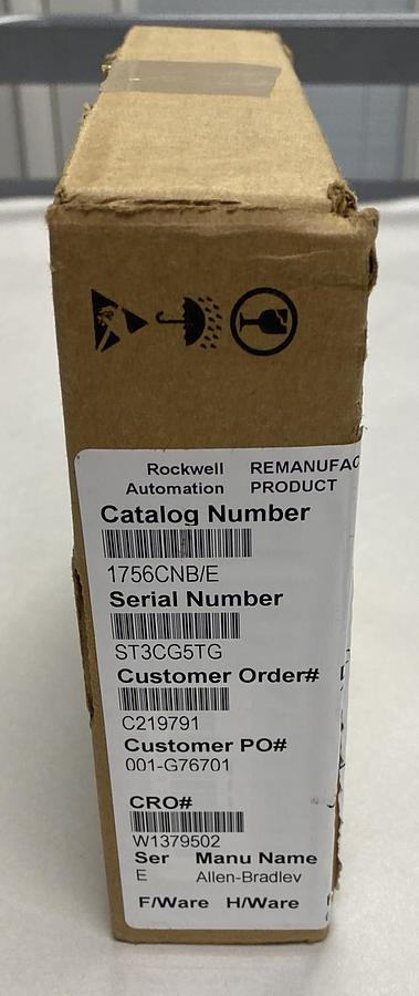 Used ALLEN BRADLEY,1756-CNB,SER E COMMUNICATIONS BRIDGE MODULE REFURBISHED