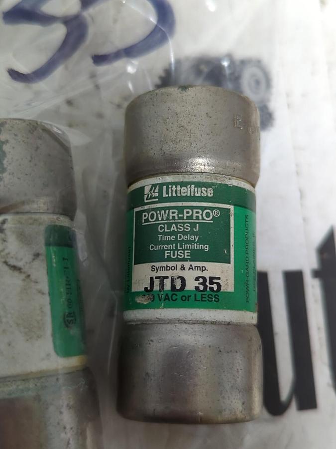 LITTELFUSE,JTD-35,POWR-PRO FUSES LOT OF 5 NOS