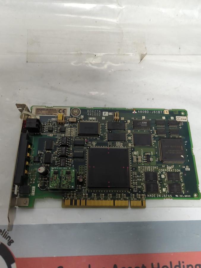 Used MITSUBISHI,A80BD-J61BT11,COMMUNICATION BOARD PRE-OWNED