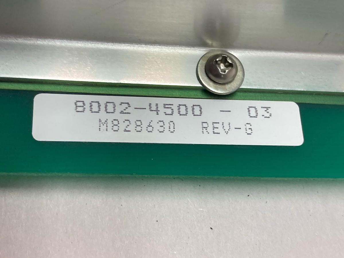 Control Chief,8002-4500-03,Relay Board
