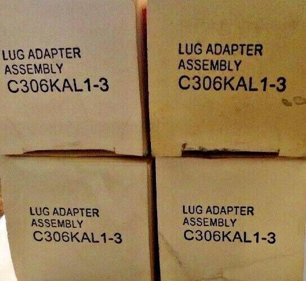 Eaton Cutler-Hammer,C306KAL1,Lug Adapter Assembly  LOT OF 4