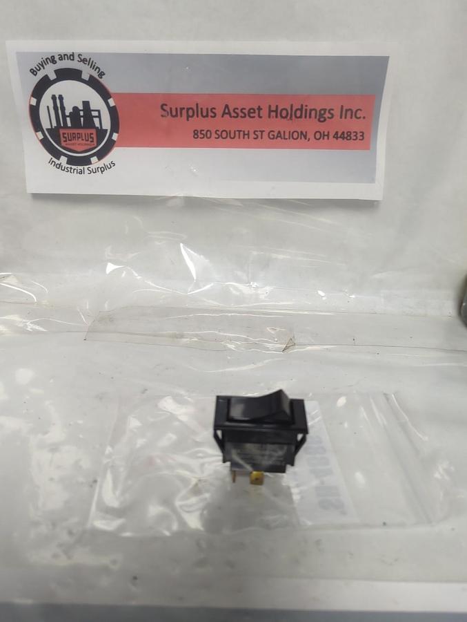 Used CARLING,0619R,ROCKER SWITCH 20 AMP 125-277VAC PRE-OWNED