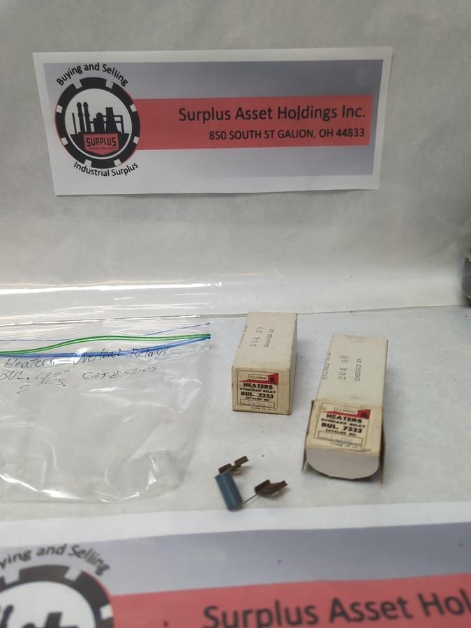 JOSLYN CLARK,S1.05,OVERLOAD HEATER ELEMENT LOT OF 2 NOS