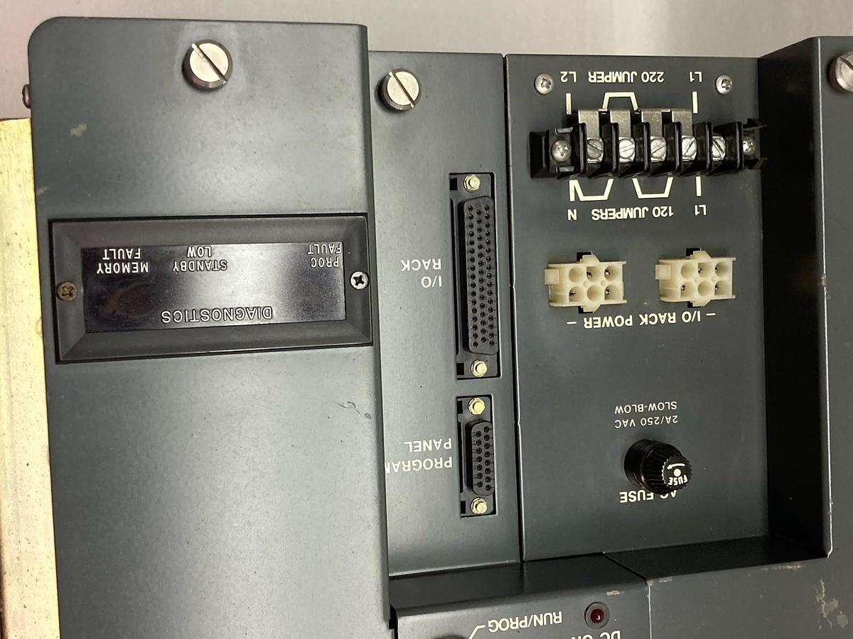 Used Allen Bradley,1772 PLC-2,Programmable Controller 120/240V Ser A 2/1Amp