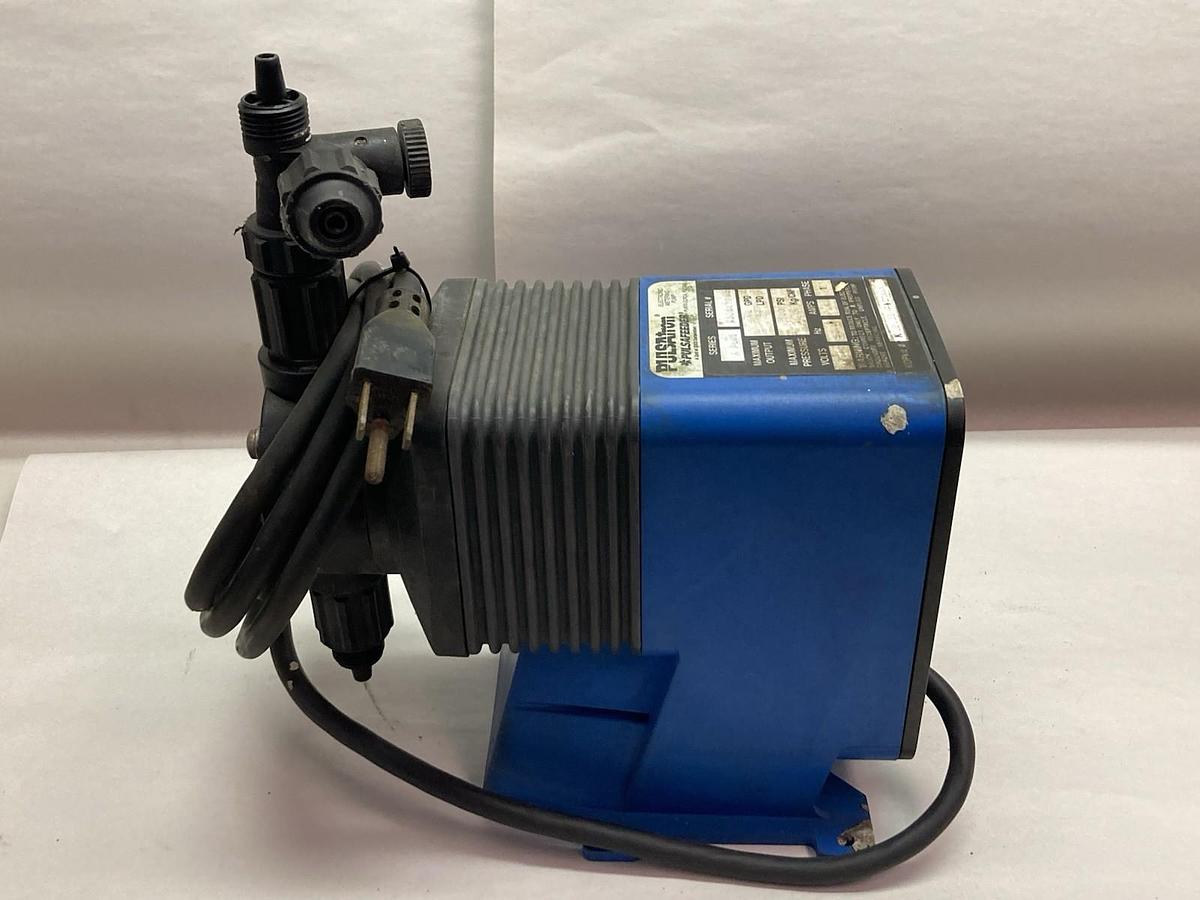 Used Pulsatron,KLB0361PXC1XXX,1-Phase Metering Pump 4A 50/60Hz